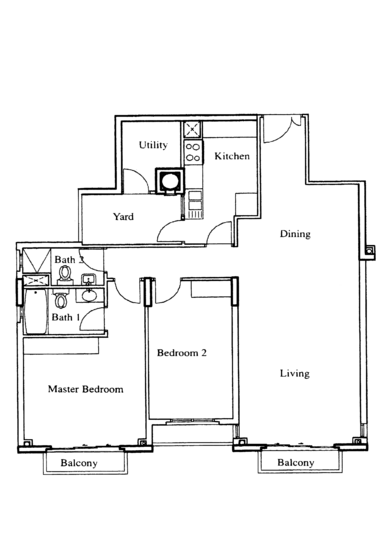 The Anchorage - Floor Plan