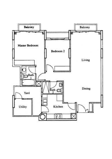 The Anchorage - Floor Plan