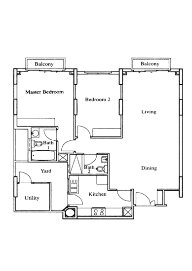 The Anchorage - Floor Plan