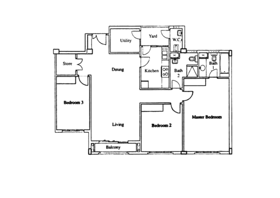 The Anchorage - Floor Plan