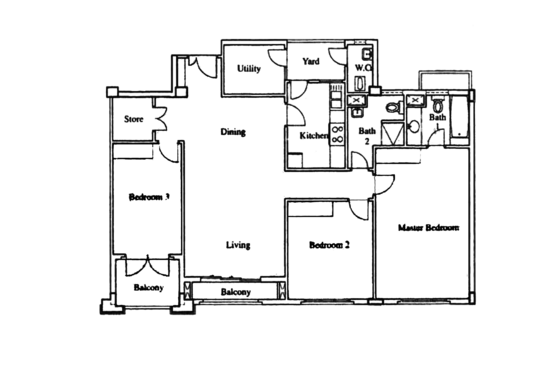 The Anchorage - Floor Plan