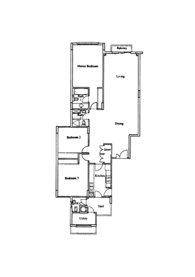 The Anchorage - Floor Plan