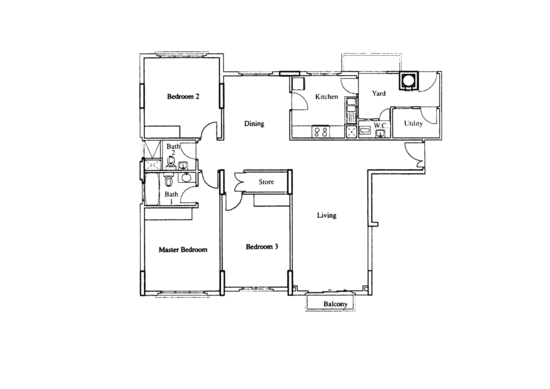 The Anchorage - Floor Plan