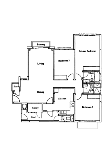 The Anchorage - Floor Plan