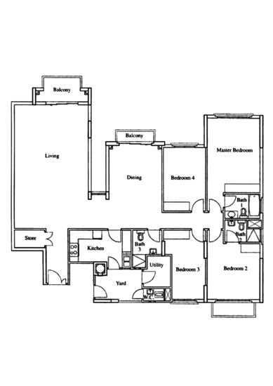 The Anchorage - Floor Plan