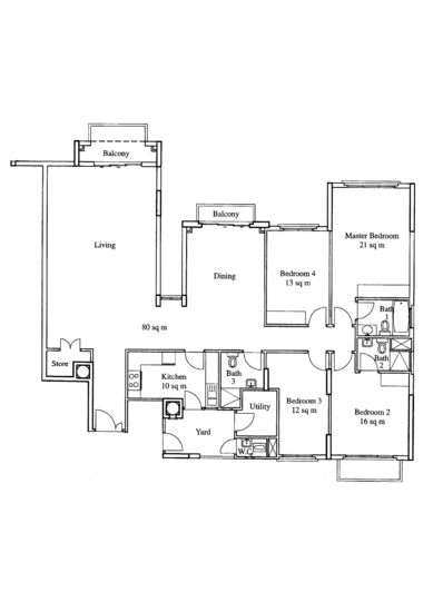 The Anchorage - Floor Plan