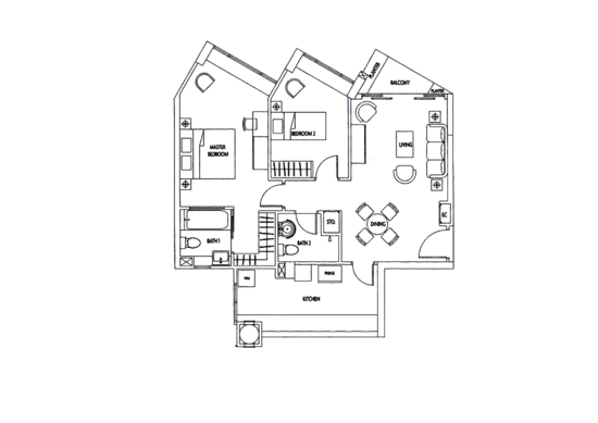 Visioncrest - Floor Plan
