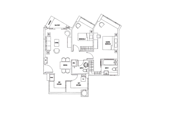 Visioncrest - Floor Plan