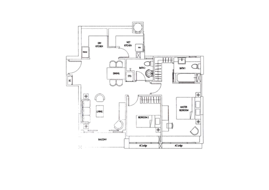 Visioncrest - Floor Plan