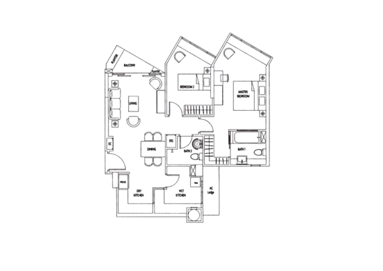 Visioncrest - Floor Plan