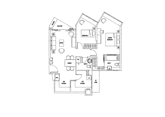 Visioncrest - Floor Plan