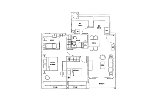 Visioncrest - Floor Plan