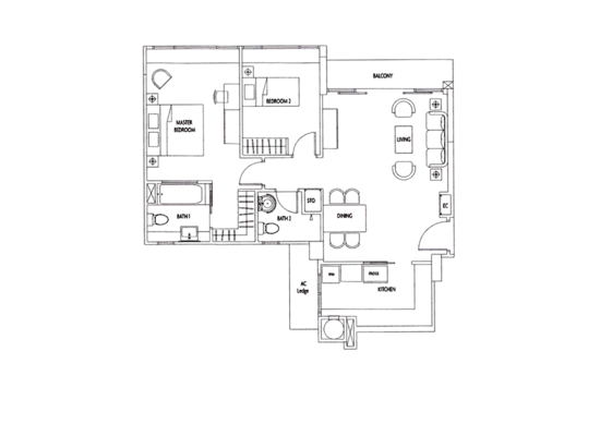Visioncrest - Floor Plan