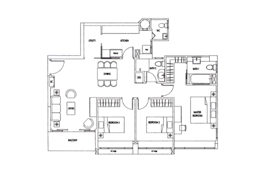 Visioncrest - Floor Plan