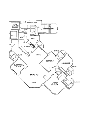 The Waterside - Floor Plan