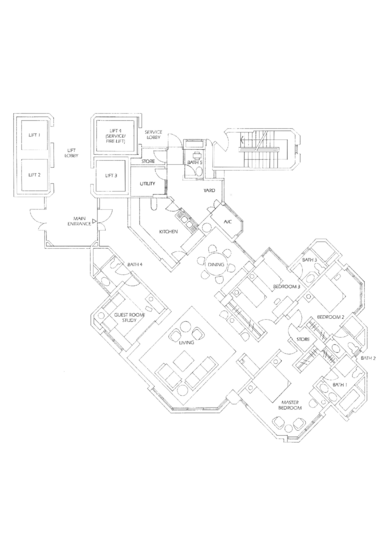 The Waterside - Floor Plan