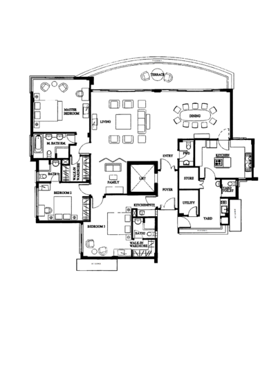 Camelot By-The-Water - Floor Plan