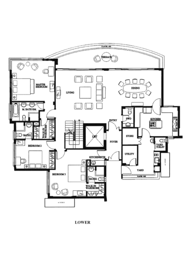 Camelot By-The-Water - Floor Plan