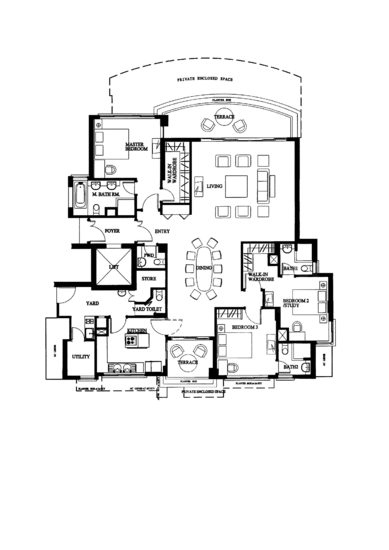 Camelot By-The-Water - Floor Plan