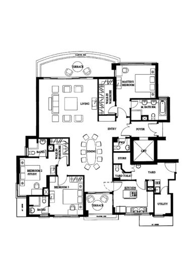 Camelot By-The-Water - Floor Plan