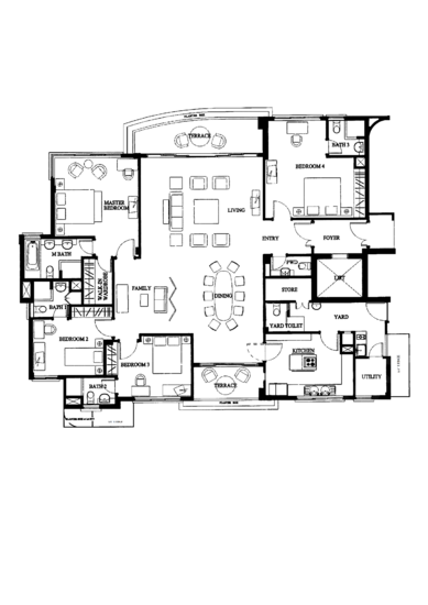 Camelot By-The-Water - Floor Plan