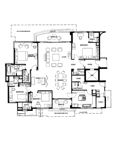 Camelot By-The-Water - Floor Plan