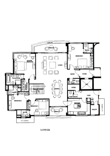 Camelot By-The-Water - Floor Plan