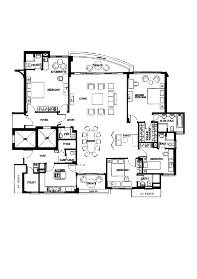 Camelot By-The-Water - Floor Plan