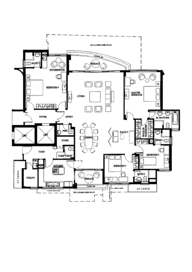 Camelot By-The-Water - Floor Plan