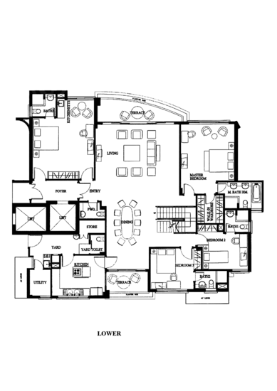 Camelot By-The-Water - Floor Plan