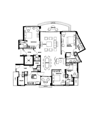Camelot By-The-Water - Floor Plan