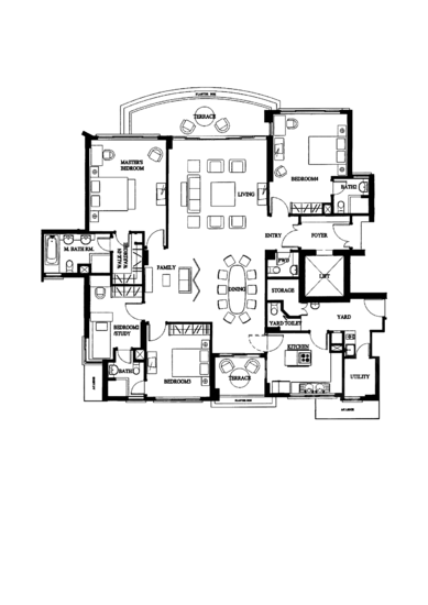 Camelot By-The-Water - Floor Plan