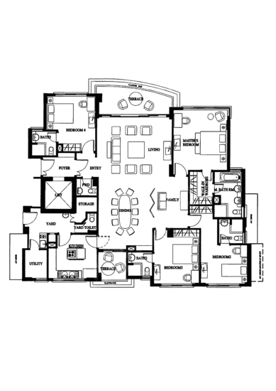 Camelot By-The-Water - Floor Plan