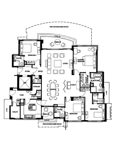 Camelot By-The-Water - Floor Plan