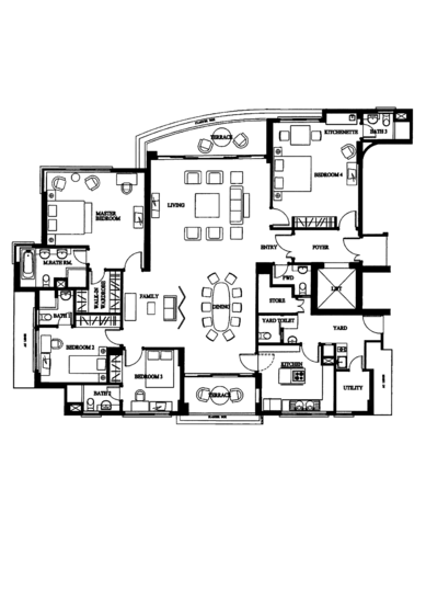 Camelot By-The-Water - Floor Plan