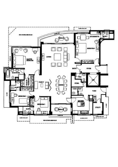 Camelot By-The-Water - Floor Plan