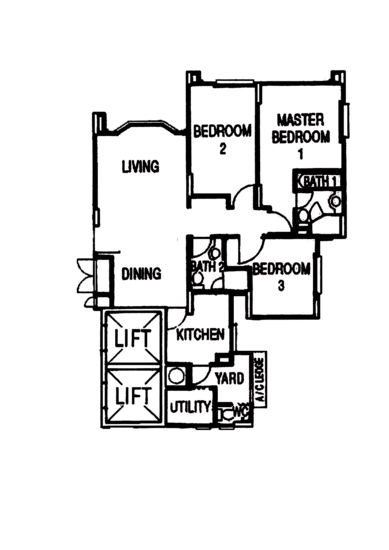 Parkview Apartments - Floor Plan