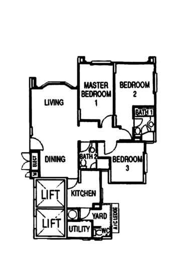 Parkview Apartments - Floor Plan