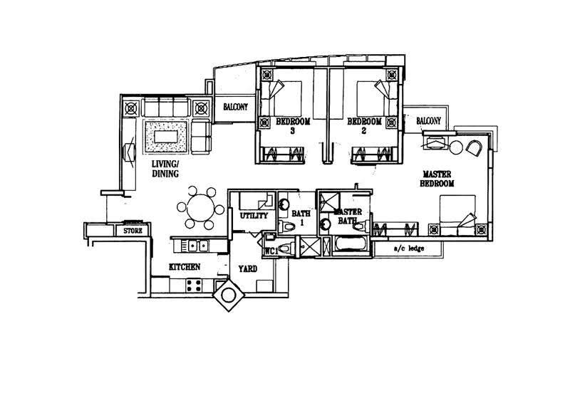 The Florida, 78 Hougang Avenue 7, Hougang / Punggol / Sengkang, 3 Bedrooms, 1,389 sqft, Condominium For Sale, by Krislyn Wong, 500252275 - PropertyGuru.com.sg