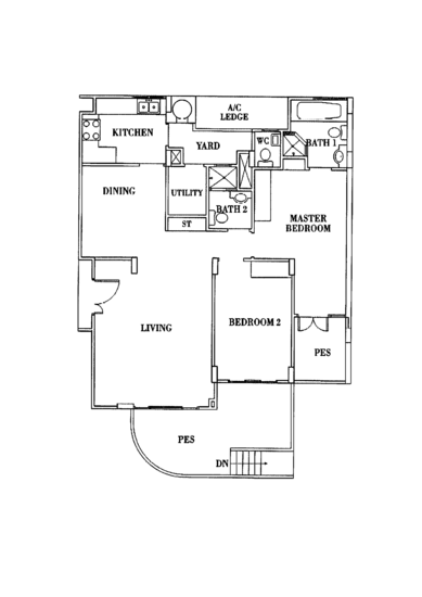 Seletar Springs Condominium - Floor Plan