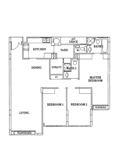 Seletar Springs Condominium - Floor Plan