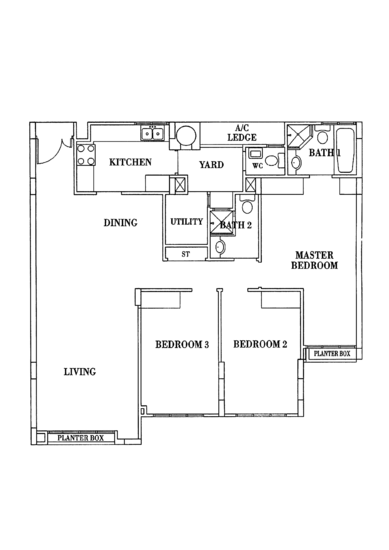 Seletar Springs Condominium - Floor Plan