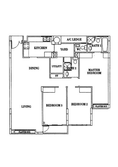 Seletar Springs Condominium - Floor Plan