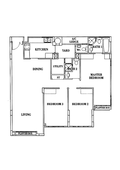Seletar Springs Condominium - Floor Plan