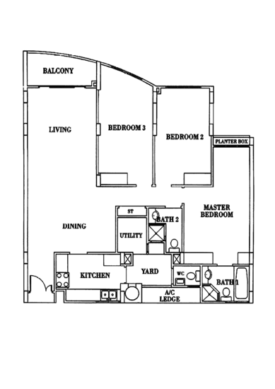 Seletar Springs Condominium - Floor Plan