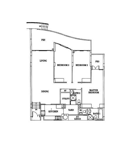 Seletar Springs Condominium - Floor Plan