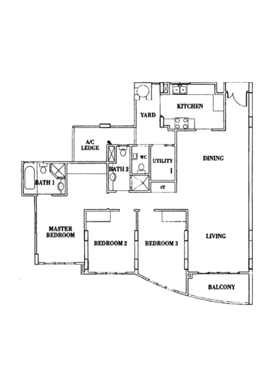 Seletar Springs Condominium - Floor Plan