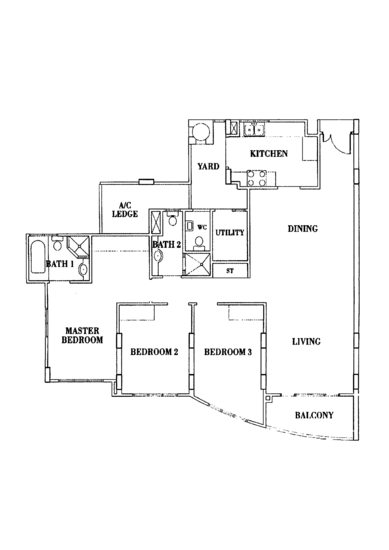 Seletar Springs Condominium - Floor Plan