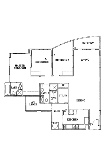 Seletar Springs Condominium - Floor Plan