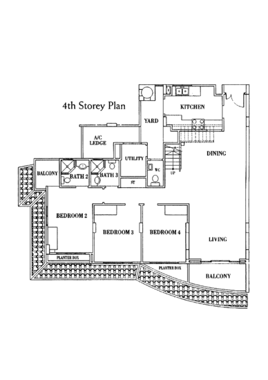 Seletar Springs Condominium - Floor Plan